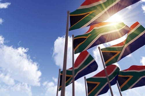 South Africa Flags